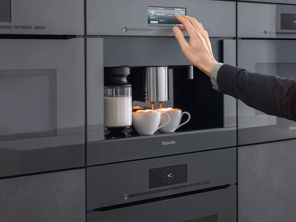 cafetera integrada de miele