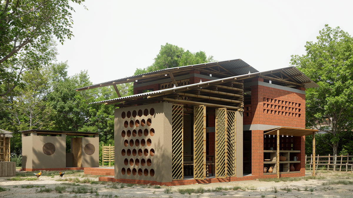 casa vernacular banglades modo de vida