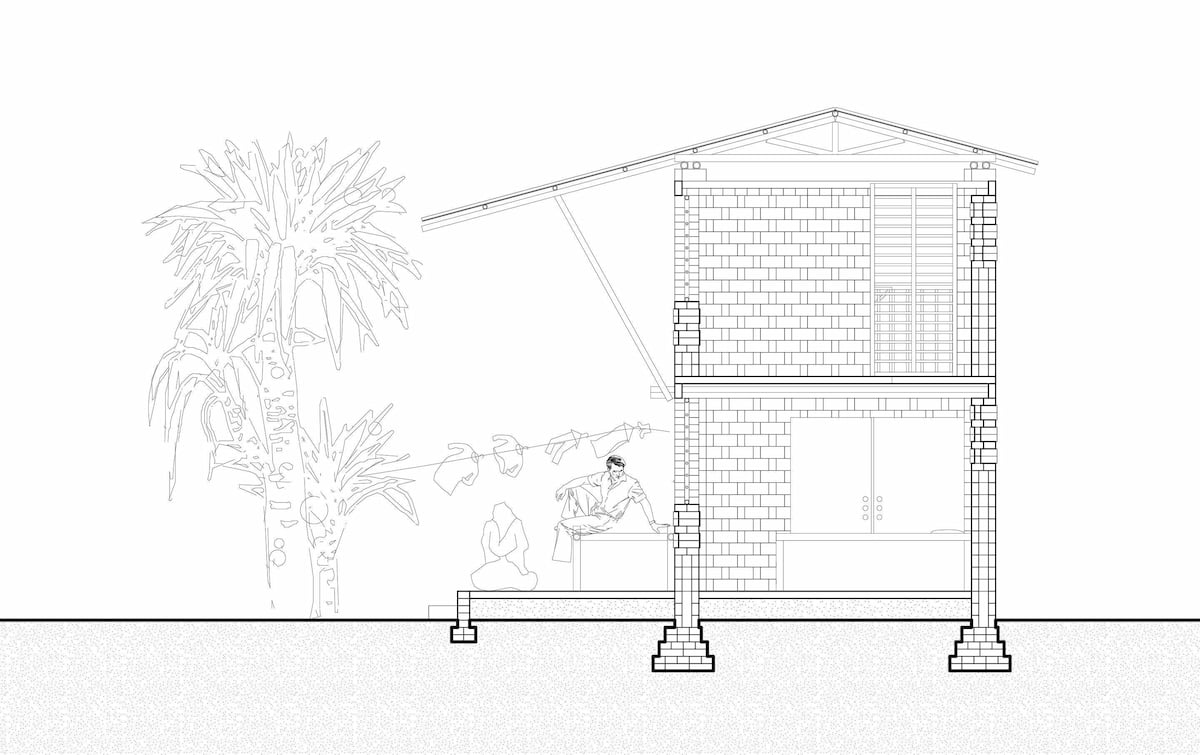 casa vernacular banglades modo de vida