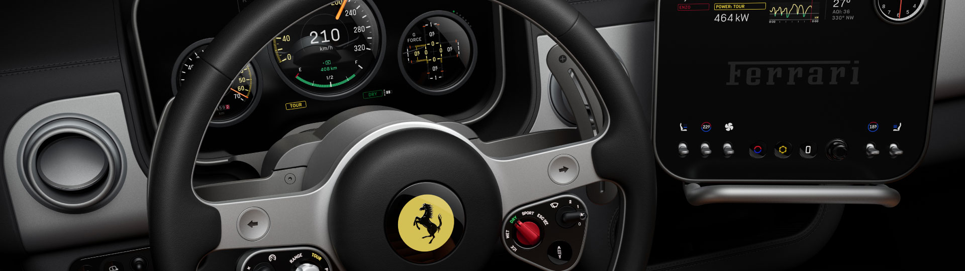 Revelamos el Ferrari Luce Eléctrico