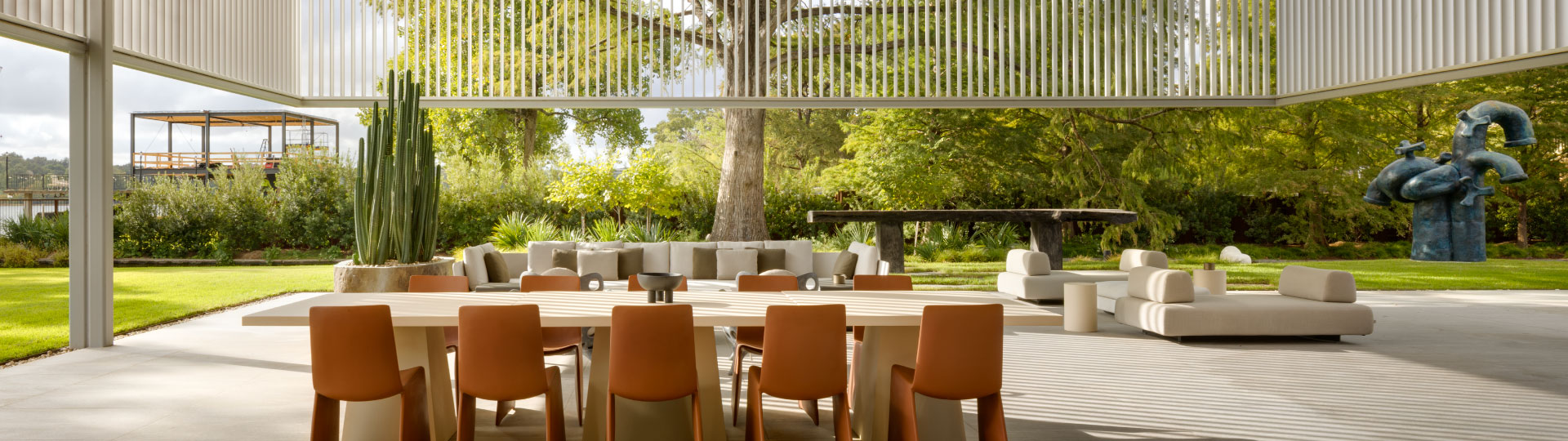 La arquitectura, la salud y el paisaje se encuentran en esta casa de Austin