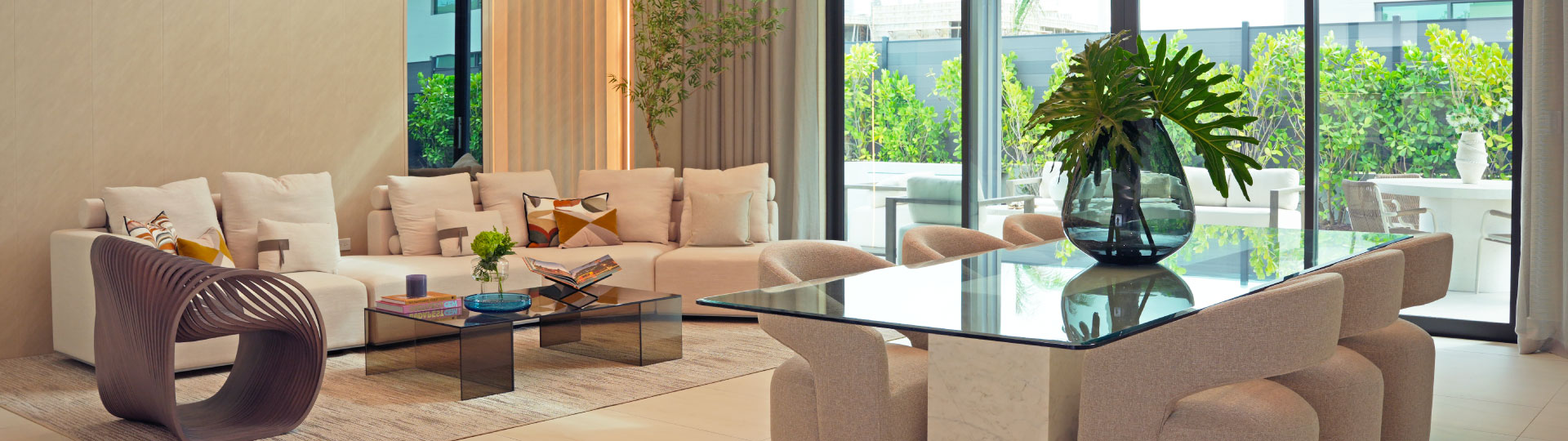 Una casa modelo elegante y funcional