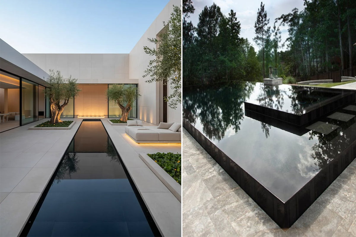 piscina de espejo
