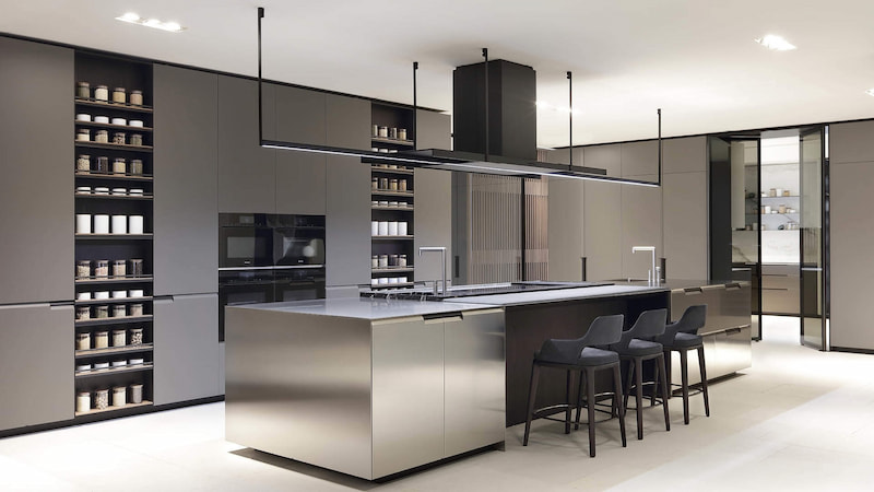 Poliform-shape-kitchen-stainless-steel