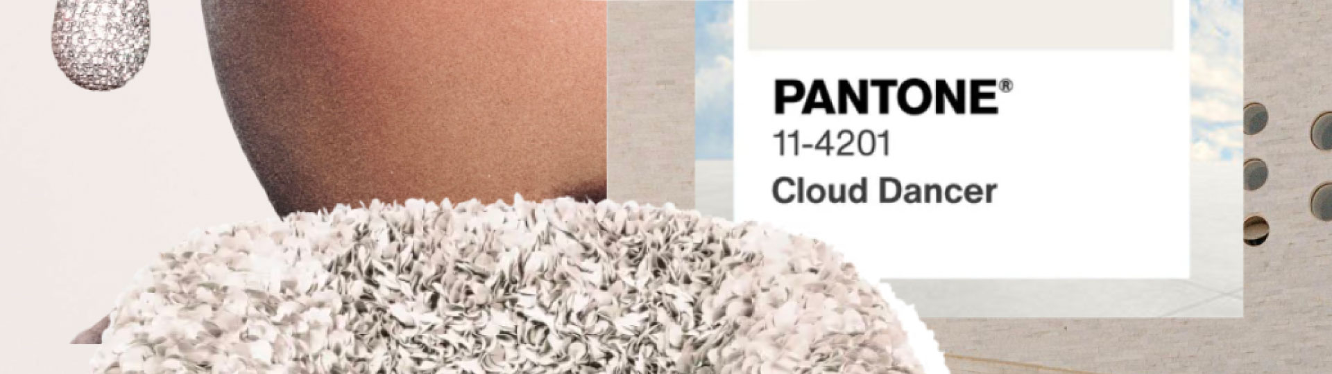 Cloud Dancer: cuando el blanco no es solo blanco