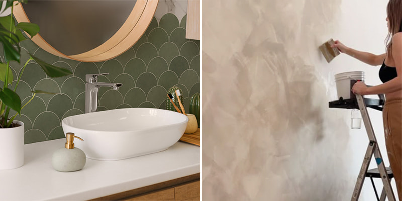 wall adhesive tiles and textures